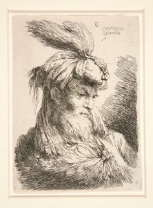 Figure Facing Right, from the Series Small Studies of Heads