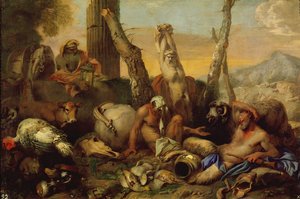 The Fable of Diogenes, Looking with a Lantern for a Good Man