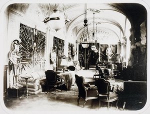 The House of Ivan Paskevich at the English Embankment in Petersburg. The Armory Room by Giovanni Bianchi