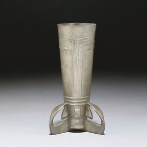 A Tudric Pewter Vase