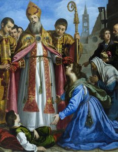 Saint Zenobius Revives a Dead Boy