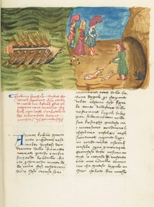Decameron, Corrado II di Villafranca Discovering Beritola, Second Day, Tale 6 by Giovanni Boccaccio