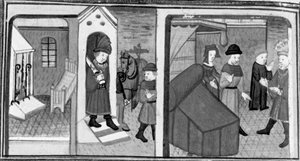 Decameron, Knight Lambertuccio escapes from Isabella