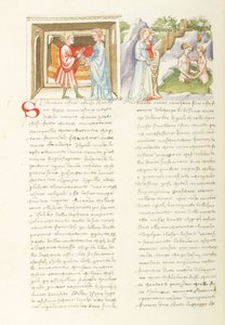 Decameron, Dangerous Liaison - Salabaetto and Jancofiore Bathing, Eighth Day, Tale 10. by Giovanni Boccaccio