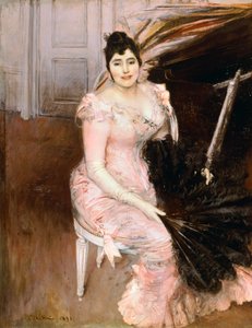 Argentinian Singer, by Giovanni Boldini by Giovanni Boldini