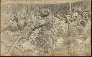Audience at a Parisian Theatre II