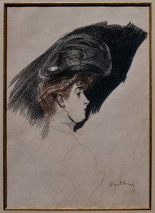 Elegant Profile, c.1880