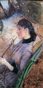 Profile of Alaide Banti by Giovanni Boldini