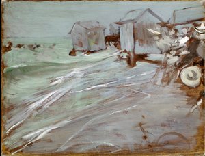 Ostend Beach by Giovanni Boldini