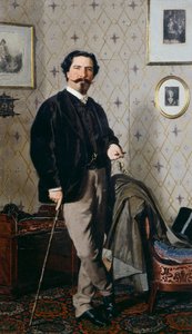 Portrait of Cristiano Banti with His Cane by Giovanni Boldini