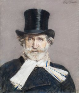 Portrait of Giuseppe Verdi by Giovanni Boldini