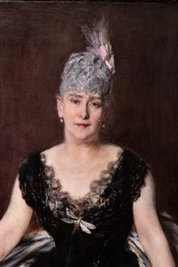 Portrait of Madame Seligman (detail)