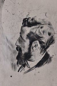 Portrait of Paul Helleu by Giovanni Boldini