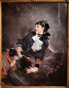 The Countess of Rasty on the Sofa