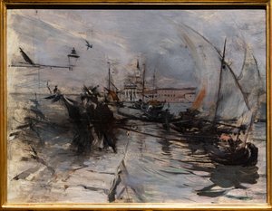 Venice, St. Giorgio Maggiore Seen from the Town, c.1885 by Giovanni Boldini