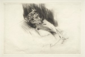 Whistler Asleep, 1897 by Giovanni Boldini