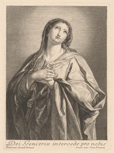 The Virgin by Giovanni Bottani, after Giuseppe Bottani
