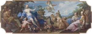 Aurora and Diana, or an Allegory of Spring by Giovanni Camillo Sagrestani