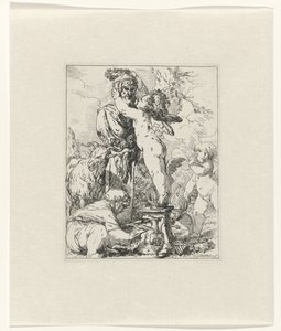 Putti Offering to the God Terminus