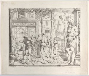 The Martyrdom of Saint Christopher, Secondo Quadro, 1776 by Giovanni David