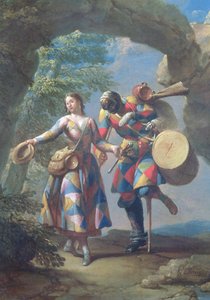 A Harlequin Returning from War