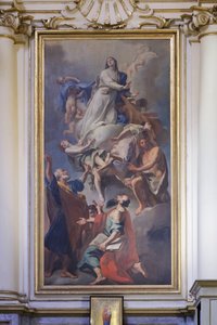 Dedicated to the Virgin, Domenico Pestrini, Sanctuary of the Madonna of San Luca by Giovanni Domenico Piestrini