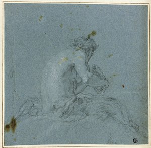 A Satyr Playing His Pipes