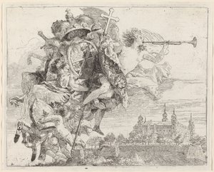 Arms of Karl Philip von Greiffenklau, Prince-Bishop of Würzburg by Giovanni Domenico Tiepolo