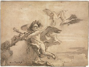 Cupid Blindfolded and Two Doves, 1757 or after