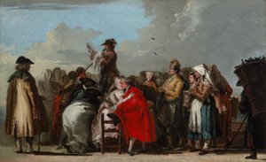 The Quack by Giovanni Domenico Tiepolo