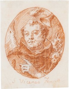 Saint Vincent Ferrer by Giovanni Domenico Tiepolo