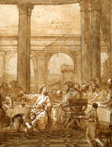 Feast in the House of Simon by Giovanni Domenico Tiepolo