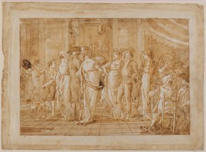 "In Piazza" by Giovanni Domenico Tiepolo