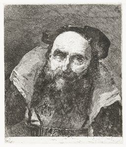 Laughing Old Man (Collection of Heads series) by Giovanni Domenico Tiepolo