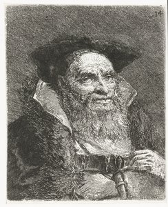 Man with Beret (series title: Collection of Heads)
