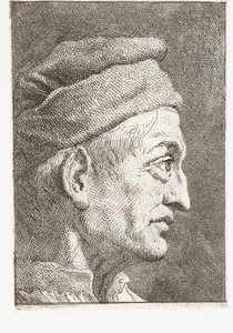 Man with Cap by Giovanni Domenico Tiepolo