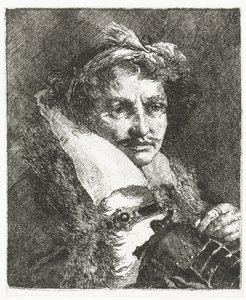 Man with Mustache and Helmet (series title: Collection of Heads)