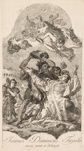 Martyrdom of St. Stephen by Giovanni Domenico Tiepolo