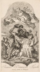Martyrdom of St. Stephen by Giovanni Domenico Tiepolo