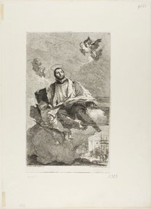 St. Gaetano of Thiene by Giovanni Domenico Tiepolo