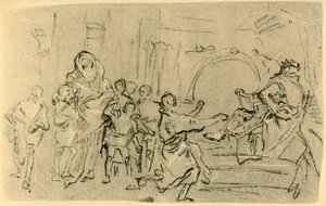 The Mother of the Maccabees before Antiochus by Giovanni Domenico Tiepolo