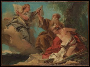 The Sacrifice of Isaac by Giovanni Domenico Tiepolo