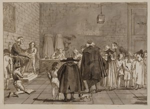 The School by Giovanni Domenico Tiepolo