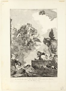 The Virgin Appearing to St. Simon Stock by Giovanni Domenico Tiepolo