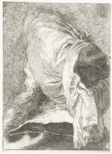 Turkish Man with Turned Head and Turban
