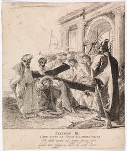 Via Crucis - Station III. Jesus Falls for the First Time