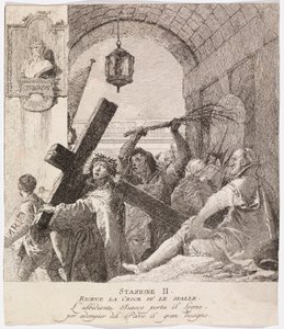 Via Crucis - Station II. Jesus Takes up His Cross