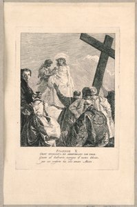 Via Crucis - Station X, Jesus Despoiled by Giovanni Domenico Tiepolo