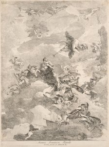 The Triumph of Hercules by Giovanni Domenico Tiepolo after Giovanni Battista Tiepolo