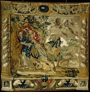 Dido and Aeneas Seek Shelter from a Storm